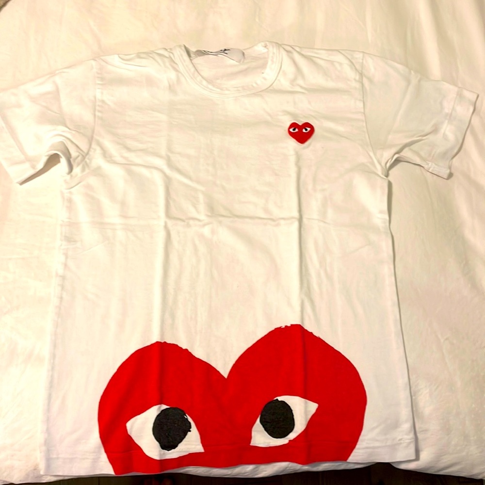 COPY - CDG shirt with Red heart
